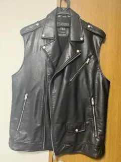 ZARA ライダース ベスト