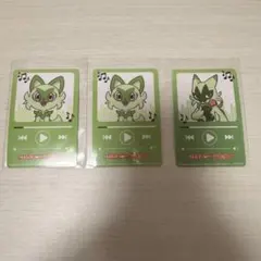 ポケモン 30周年 まねきねこ コラボ 限定 再生画面風カード
