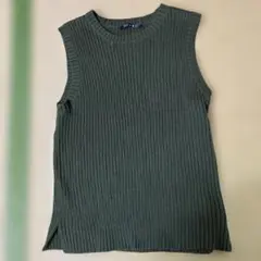 INGNI オリーブグリーン ニットベスト