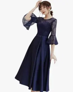 EightSTAR Dress 結婚式 パーティードレス お呼ばれ ワンピース