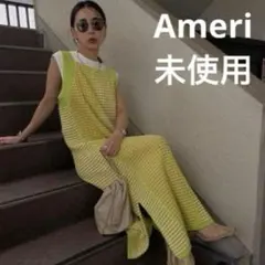 未使用★Ameri★URAOMOTE MIX HAND STITCH DRESS