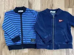 【まとめ売り2点セット】　美品　SLAP SLIP 90cm ジップアウター