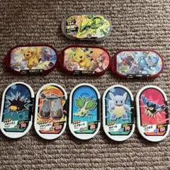 ポケモンメザスタタグ　９枚セット