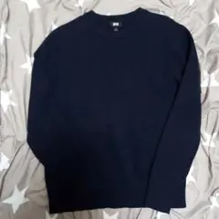UNIQLO 長袖ニット セーター 黒 S