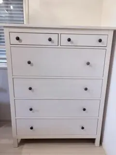 早めに！IKEA HEMNES チェストヘムネス5段のサムネイル