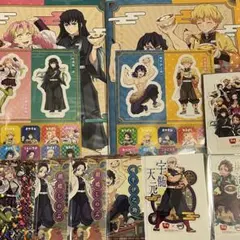 すき家 鬼滅の刃 カード ノート シール ステッカー