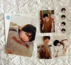 七五三掛龍也 まとめ売り クリアポストカード クリアカード かおかおクリアシール