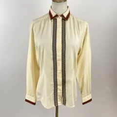 訳あり新品 STEFANEL ステファネル イタリア製 シャツ 長袖 コットンのサムネイル