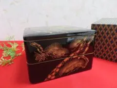 三段重 お重 おせち 正月 黒 鶴 松 金彩 2セット バラ売り可 - メルカリ