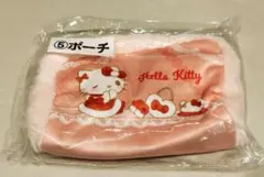 ハローキティ　サンリオ当りくじ　⑤ポーチ