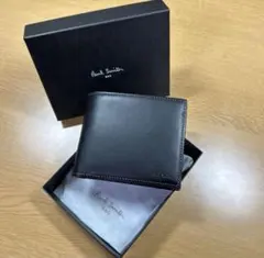 【新品未使用】Paul Smith二つ折り財布ブラック