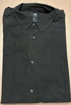 H&M ブラック 長袖シャツ サイズＭ