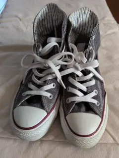 ✨最終値下げ✨　コンバース グレー ハイカット スニーカー