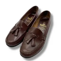 極美品　リーガル　ローファー　ブラウン　茶色　23cm