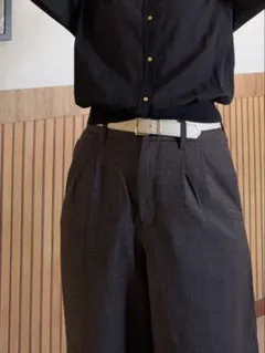 Morris&Sons ワイドパンツ スラックス