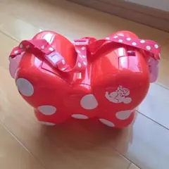 【ディズニー】ポップコーンバケット ミニー マウス リボン型 ストラップ付き