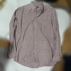 90s OLD UNIQLO ネルシャツ ボタンダウン L オールドユニクロ