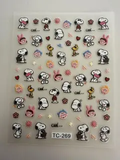 ネイルシール デコパーツ スヌーピー