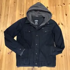 VANS フード付き ブラックアウター