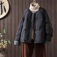 アウター レディース おしゃれ 合綿 ジャケット 暖かい ゆったり 配色