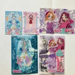 名探偵プリキュア キュアエクレール 投票済証 5種 くれあ エリザ れい