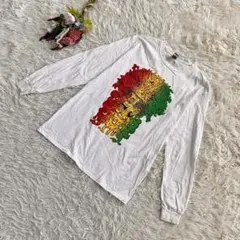 『GILDAN』ギルダン　バンドＴシャツ　ロンT　WANIMA　綿100％　M