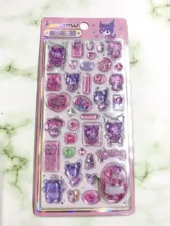 ボンボンドロップ　シール　サンリオ　クロミ　クロミちゃん　立体　3D