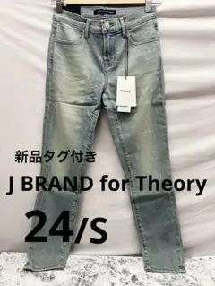 新品タグ付きJ ARAND foTheory ライトブルー スキニーデニム 24のサムネイル
