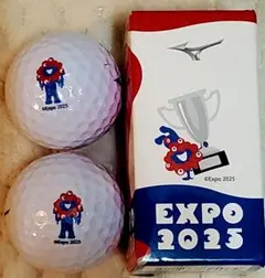 ミャクミャクExpo 2025 大阪 関西万博 ゴルフボール 3個入り - メルカリ