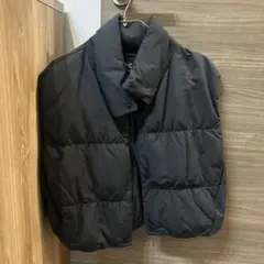 UNIQLO ユニクロC ダウンクロップドベスト　Lサイズ　ブラック