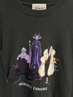 Villains ロンT ディズニー マレフィセント クルエラ アースラ 黒のサムネイル