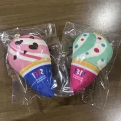 31アイスクリーム　ぬいぐるみチャーム