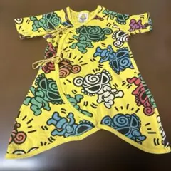 HYSTERIC MINI 長肌着 ロンパース　総柄　FREE
