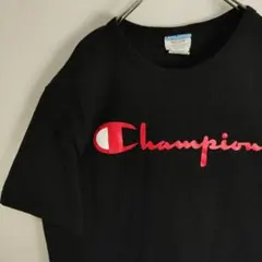 モ*イ様 m*o様 チャンピオン 半袖Tシャツ センタープリント ブラック