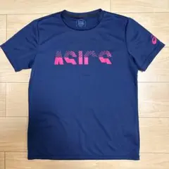asics アシックス 半袖 Tシャツ ネイビー Mのサムネイル