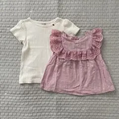 プティマイン　トップス2枚セット　110サイズ