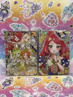 ひみつのアイプリ　サクラ　サイン　2枚セット