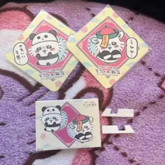 ちいかわ　モモンガ　ちいかわ飯店　キャンバス マグネット　コースター　3点セット