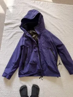 ダークパープル マウンテンパーカー Lサイズ