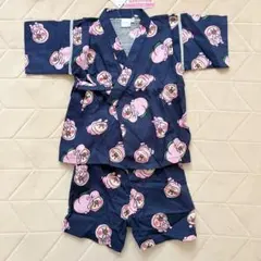 バースデイ　こびとづかん　カクレモモジリ　甚平　110サイズ