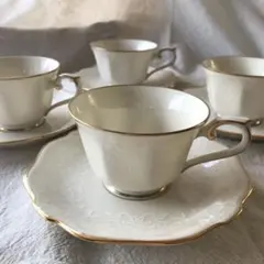 Noritake Ivory China ティーカップ4客セット
