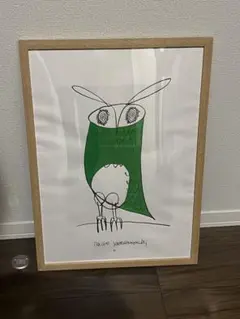 G*o様 （最終値下げ）山口一郎　原画(額縁込)Ｌサイズ G*o様 （最終値下げ）山口一郎 原画(額縁込)Lサイズ - メルカリ