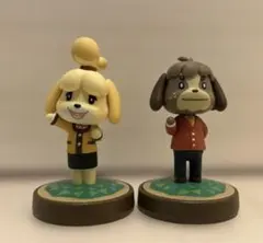 どうぶつの森 amiboフィギュア しずえ　ケント　2体セット