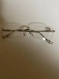 メタルフレーム 長方形メガネ