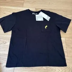 UNIQLO UT ピカチュウ ポケットTシャツ ブラック　130cm