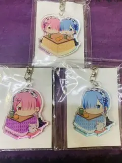 Re:ゼロから始める異世界生活 アクリルキーホルダー ラム こたつ　レム  ラム
