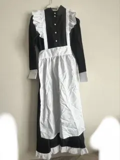 メイド服　コスプレ　ロング　XL 大きいサイズ　フルセット　クラシカルのサムネイル