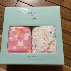 ② aden + anais swaddles 2枚セット スワドル おくるみ