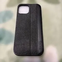 iPhone15 EDWIN iPhoneケース ブラック デニム調のサムネイル