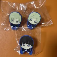 呪術廻戦　七海建人　灰原雄　ラバークリップ